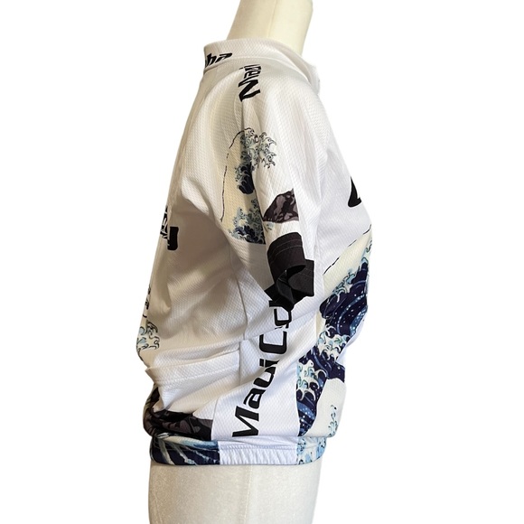 Maui Cyclery short sleeve full zipper bicycle jersey - Picture 2 of 13